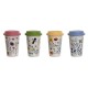 Κούπα με Καπάκι DKD Home Decor Πολύχρωμο Blomster 400 ml (4 Μονάδες) Κούπα με Καπάκι DKD Home Decor Πολύχρωμο Blomster 400 ml (4 Μονάδες)