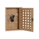 Ντουλάπα για κλειδιά Home ESPRIT Φυσικό 19 x 6 x 27 cm