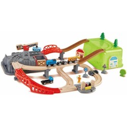 Playset Οχημάτων Hape (50 Μονάδες)