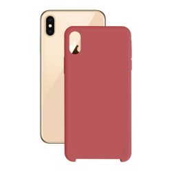 Κάλυμμα Κινητού iPhone XS Max KSIX Soft Κόκκινο