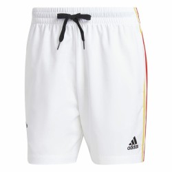 Aθλητικό Σορτς Adidas Alemania Dna Λευκό