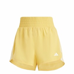 Aθλητικό Σορτς Adidas Essentials Pacer Wvn High Κίτρινο