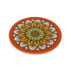 Σουπλά Versa φελλός Κεραμικά Mandala 20 X 0,6 X 20 CM