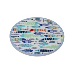 Σουπλά Versa φελλός Κεραμικά Ιχθύες 20 X 0,6 X 20 CM