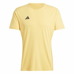 Ανδρική Μπλούζα με Κοντό Μανίκι Adidas Adizero Essentials Κίτρινο
