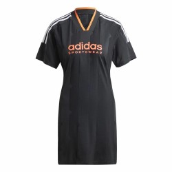 Φόρεμα Adidas Tiro Cut 3 Bandas Jacquard Μαύρο