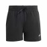 Aθλητικό Σορτς Adidas Essentials Small Logo Fleece Shorts Μαύρο