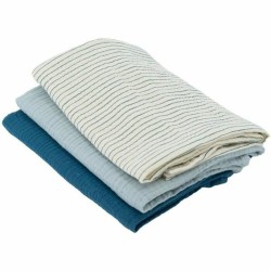 Muslin Domiva Μπλε Ανθεκτικό 3 Τεμάχια (3 Μονάδες)