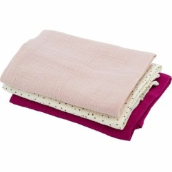 Muslin Domiva Rose Ανθεκτικό 3 Τεμάχια (3 Μονάδες)