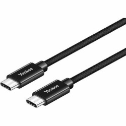Καλώδιο USB-C Yenkee YCU C02 BK Μαύρο 0,2 m