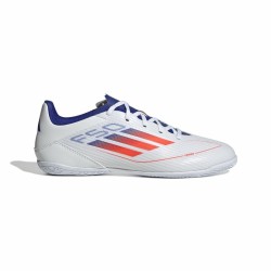 Παπούτσια Ποδοσφαίρου Σάλας για Ενήλικες Adidas F50 Club Λευκό