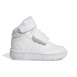 Αθλητικά Παπούτσια για Μωρά Adidas Hoops Mid 3.0 Λευκό