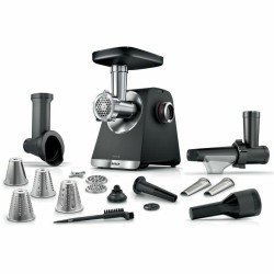 Κρεατομηχανή BOSCH Serie 6 MFWS660B Μαύρο Μέταλλο Ανοξείδωτο ατσάλι Πλαστική ύλη 500 W