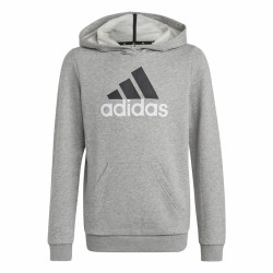 Unisex Φούτερ με Κουκούλα Adidas Essentials Γκρι