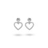 Γυναικεία Σκουλαρίκια 24KAE 42405S Ασημί