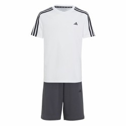 Αθλητικό Σετ για Παιδιά Adidas Essentials Λευκό Μαύρο