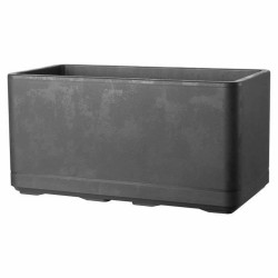 Αυτοποτιζόμενο Φυτευτή Deroma Ανθρακί 78 x 38 x 39 cm Πλαστική ύλη Ορθογώνιο