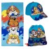 Πετσέτα θαλάσσης The Paw Patrol Μπλε 20 x 35 x 4 cm 3 Τεμάχια