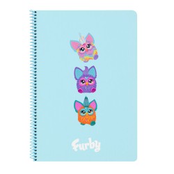 Σημειωματάριο Furby Sky μπλε A4 80 Φύλλα