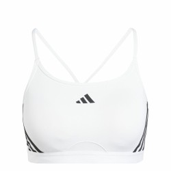 Αθλητικό σουτιέν Adidas Essentials Aeroreact 3 Λευκό