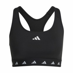 Αθλητικό σουτιέν Adidas Essentials Pwr Ms Μαύρο