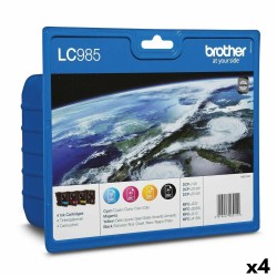 Αυθεντικό Φυσίγγιο μελάνης Brother DCP-J315W Κυανό (4 Μονάδες)