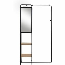 Έπιπλο Εισόδου Μαύρο 100 x 185 x 37 cm