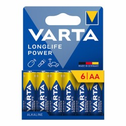 Μπαταρίες Varta longlife power aa - lr06 1,5 V AA LR06 (x6)