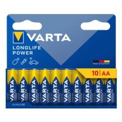 Μπαταρίες Varta longlife power aa - lr06 1,5 V AA LR06 (x10)