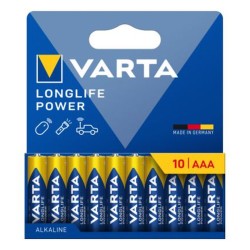 Μπαταρίες Varta longlife power 1,5 V AAA LR03 (x10)