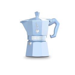 Ιταλικη καφετιερα Bialetti MOKA EXCLUSIVE Μπλε Αλουμίνιο 3 Kopper