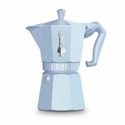Ιταλικη καφετιερα Bialetti MOKA EXCLUSIVE Μπλε Αλουμίνιο 6 φλιτζάνια