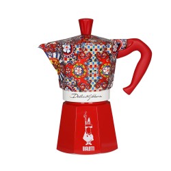 Ιταλικη καφετιερα Bialetti MOKA EXPRESS D&G 6T Ασημί Αλουμίνιο 6 φλιτζάνια
