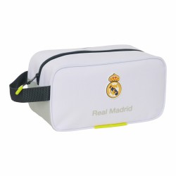 Θήκη Παπουτσιών Ταξιδιού Real Madrid C.F. Λευκό 29 x 15 x 14 cm