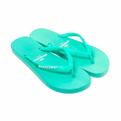 Σαγιονάρες για γυναίκες Brasileras Classic Pro Water Ακουαμαρίνης