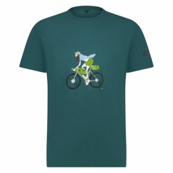 Ανδρική Μπλούζα με Κοντό Μανίκι Shimano Sentiero Ltd Μπλε