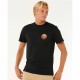 Ανδρική Μπλούζα με Κοντό Μανίκι Rip Curl Passage Tee Μαύρο Ανδρική Μπλούζα με Κοντό Μανίκι Rip Curl Passage Tee Μαύρο