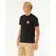 Ανδρική Μπλούζα με Κοντό Μανίκι Rip Curl Passage Tee Μαύρο Ανδρική Μπλούζα με Κοντό Μανίκι Rip Curl Passage Tee Μαύρο