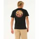Ανδρική Μπλούζα με Κοντό Μανίκι Rip Curl Passage Tee Μαύρο Ανδρική Μπλούζα με Κοντό Μανίκι Rip Curl Passage Tee Μαύρο