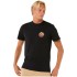 Ανδρική Μπλούζα με Κοντό Μανίκι Rip Curl Passage Tee Μαύρο