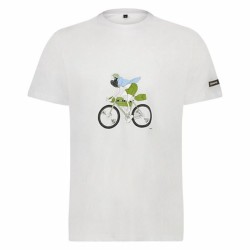 Ανδρική Μπλούζα με Κοντό Μανίκι Shimano Sentiero Ltd Λευκό