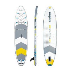 Φουσκωτή Κυματοσανίδα Paddle Surf με Αξεσουάρ Rebel RBA-4500-WH Λευκό