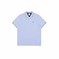 Ανδρική Μπλούζα Polo με Κοντό Μανίκι Champion Βιολετί