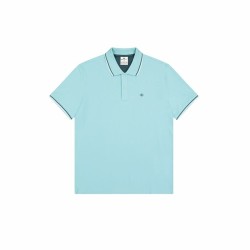 Ανδρική Μπλούζα Polo με Κοντό Μανίκι Champion Μπλε