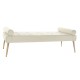 Ντιβάνι Home ESPRIT Κρεμ Μέταλλο 184 x 76 x 62 cm Ντιβάνι Home ESPRIT Κρεμ Μέταλλο 184 x 76 x 62 cm
