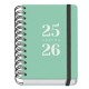 Ατζέντα DOHE GRAMMAR Πράσινο A6 120 x 170 mm 2025-2026 (20 Μονάδες) Ατζέντα DOHE GRAMMAR Πράσινο A6 120 x 170 mm 2025-2026 (20 Μονάδες)