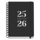 Ατζέντα DOHE GRAMMAR Μαύρο A5 150 x 210 mm (20 Μονάδες) Ατζέντα DOHE GRAMMAR Μαύρο A5 150 x 210 mm (20 Μονάδες)