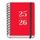 Ατζέντα DOHE GRAMMAR Κόκκινο A6 120 x 170 mm 2025-2026 (20 Μονάδες) Ατζέντα DOHE GRAMMAR Κόκκινο A6 120 x 170 mm 2025-2026 (20 Μονάδες)