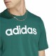 Ανδρική Μπλούζα με Κοντό Μανίκι Adidas Linear Sj Ελαιόλαδο S