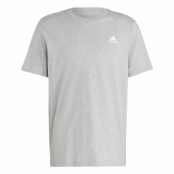 Ανδρική Μπλούζα με Κοντό Μανίκι Adidas Essentials Ανοιχτό Γκρι S